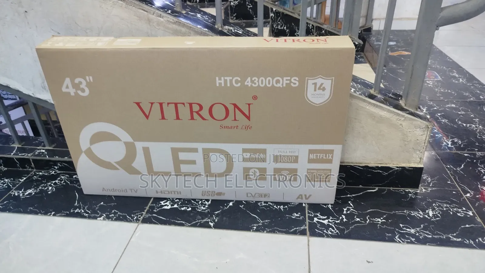 Vitron 43inch Qled Tv