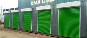 40ft 5stalls Container Shop Ready! Green Doors, Power Paint Included