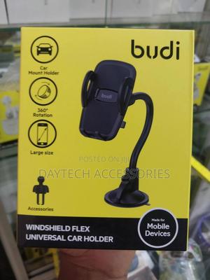 Budi Cm525b Windshield Flex Universal Mobile Phone Car Mount Holder - thumbnail 2