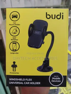 Budi Windshield Flex Universal Car Holder Cm525b