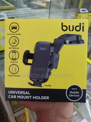 Budi Cm555b Universal Sunction Cup Car Mount Holder