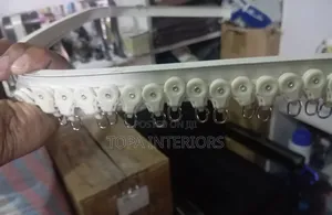 White Plastic Curtain Rail Runners White Curtain Rail Track Runners