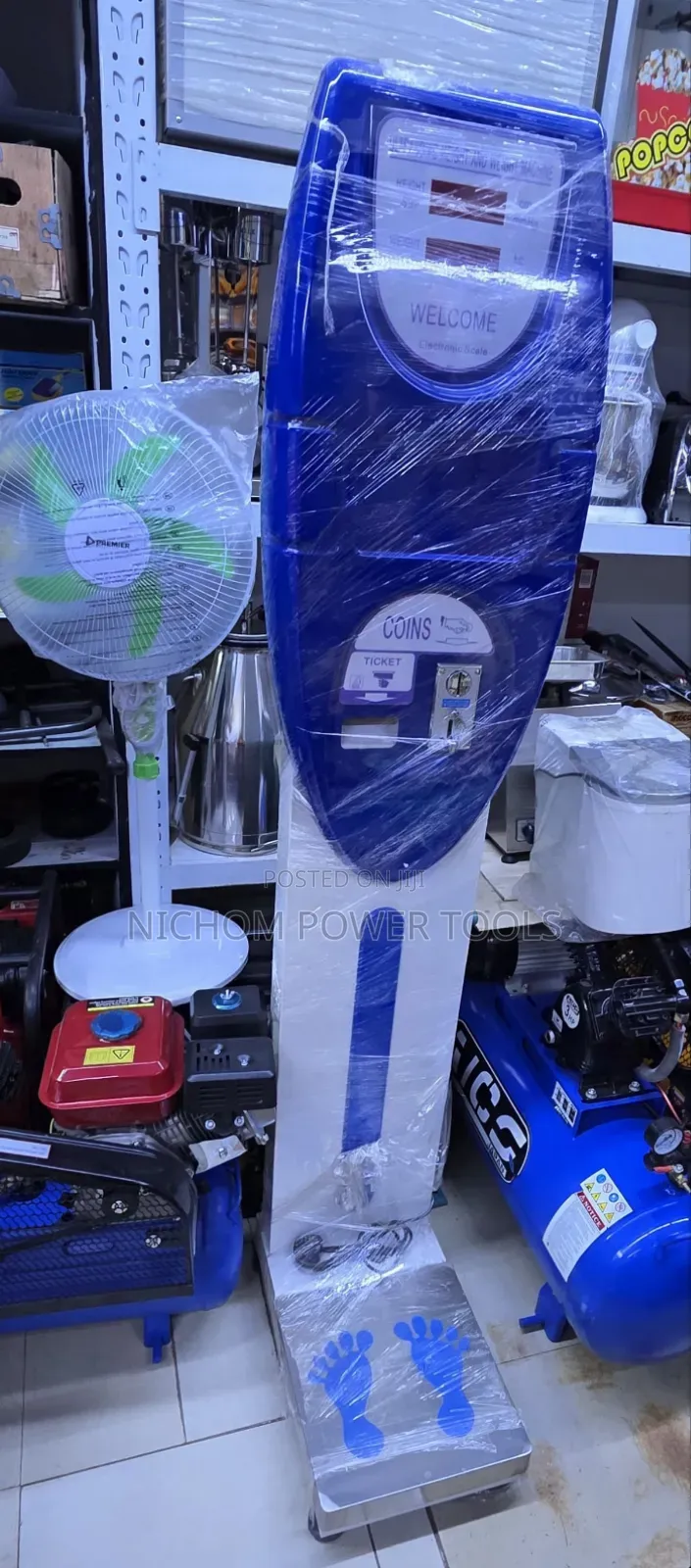 Commercial Height And Weight Measuring Scale/Coin Operated Scale