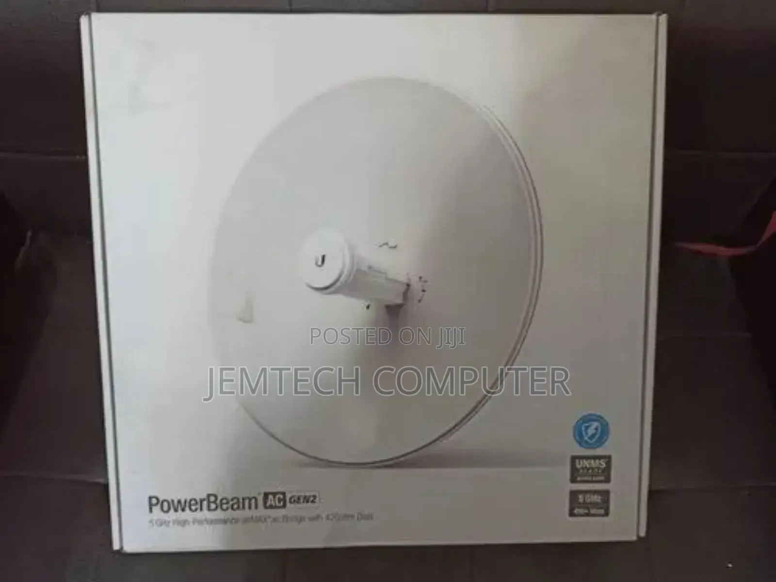 Pbe-5ac-Gen2–Ubiquiti Airmax Powerbeam Gen 2 5ac 5ghz Bridge