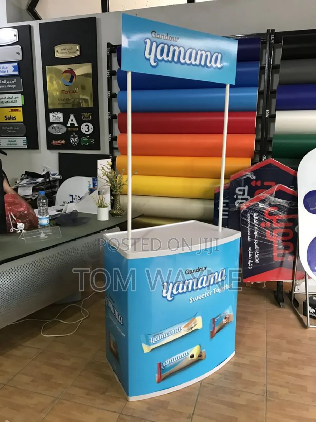 Promotional Booth, Branded With Your Customized Artwork