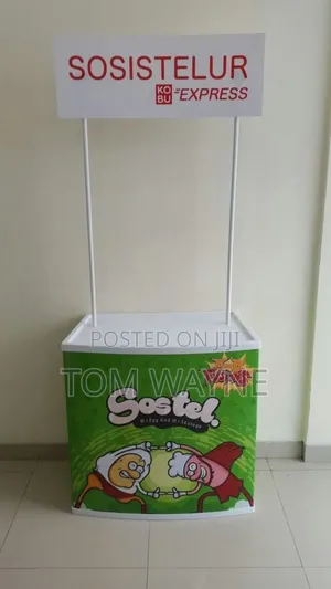 Promotional Booth, Branded With Your Customized Artwork