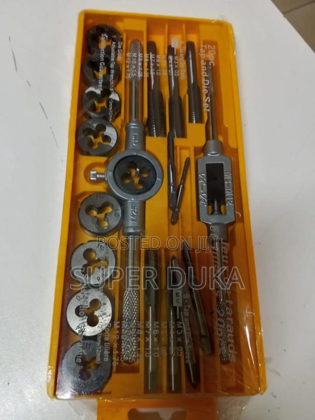 20-Piece Metric Tap and Die Set. - thumbnail 2
