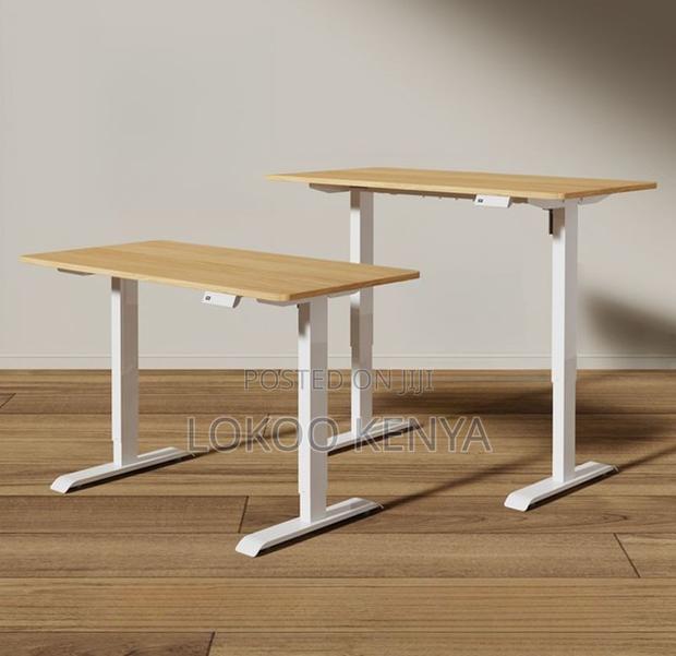 Office Desk; Electric Adjustable 1.4 M Home Office Standing Desk - thumbnail 2