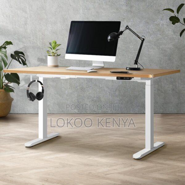 Office Desk; Electric Adjustable 1.4 M Home Office Standing Desk - thumbnail 5