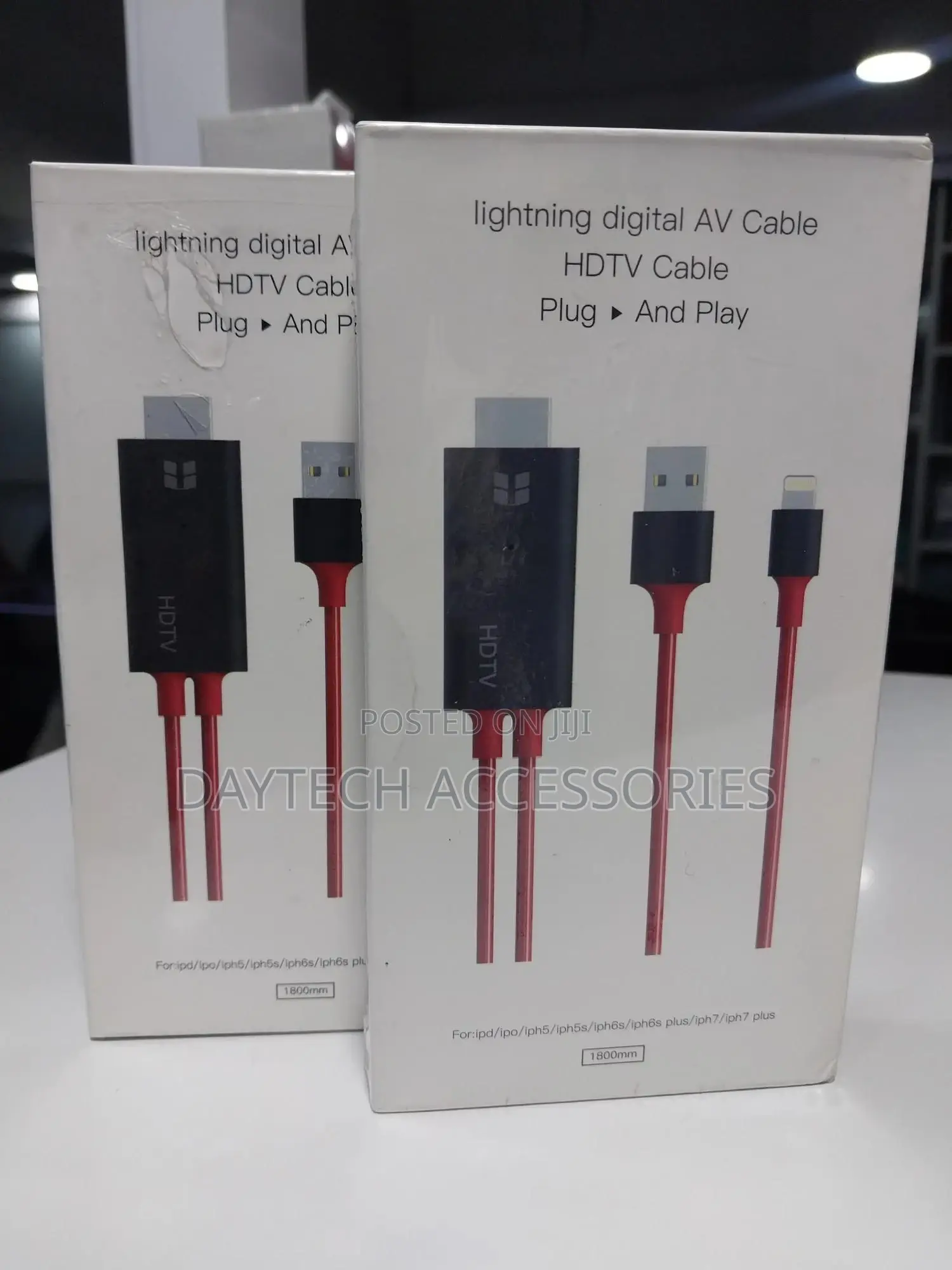 Lightning Digital Av Cable to Hdmi Plug and Play.