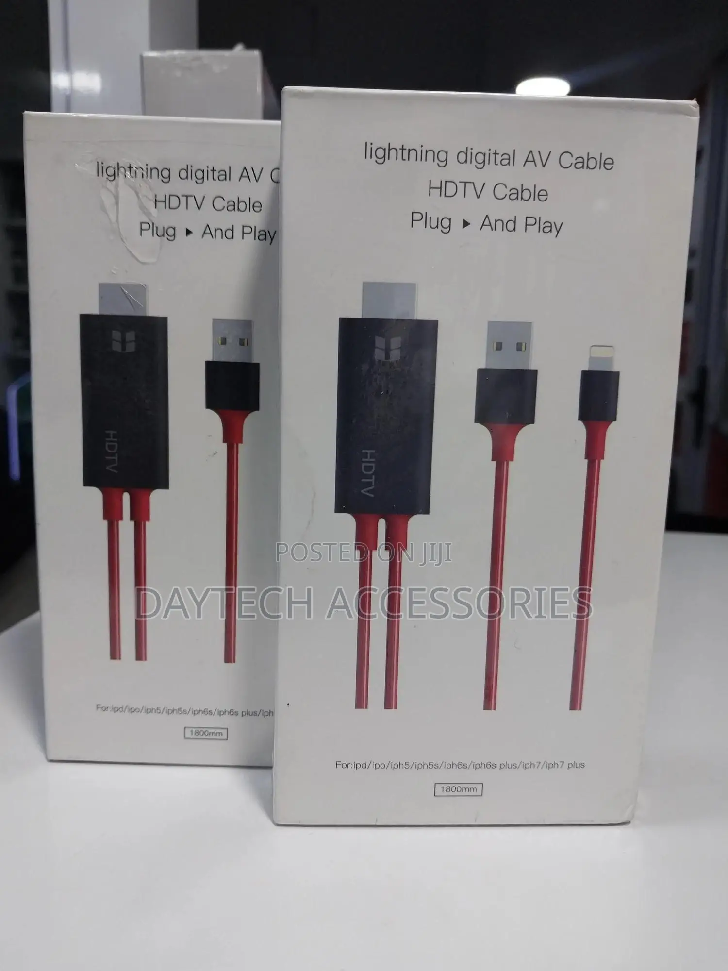 Lightning Digital Av Cable to Hdmi Plug and Play.