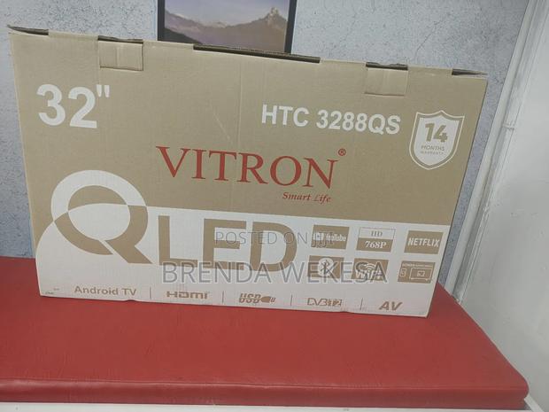 Vitron 32′′ 3288qfs Qled Smart Android Tv New 2025