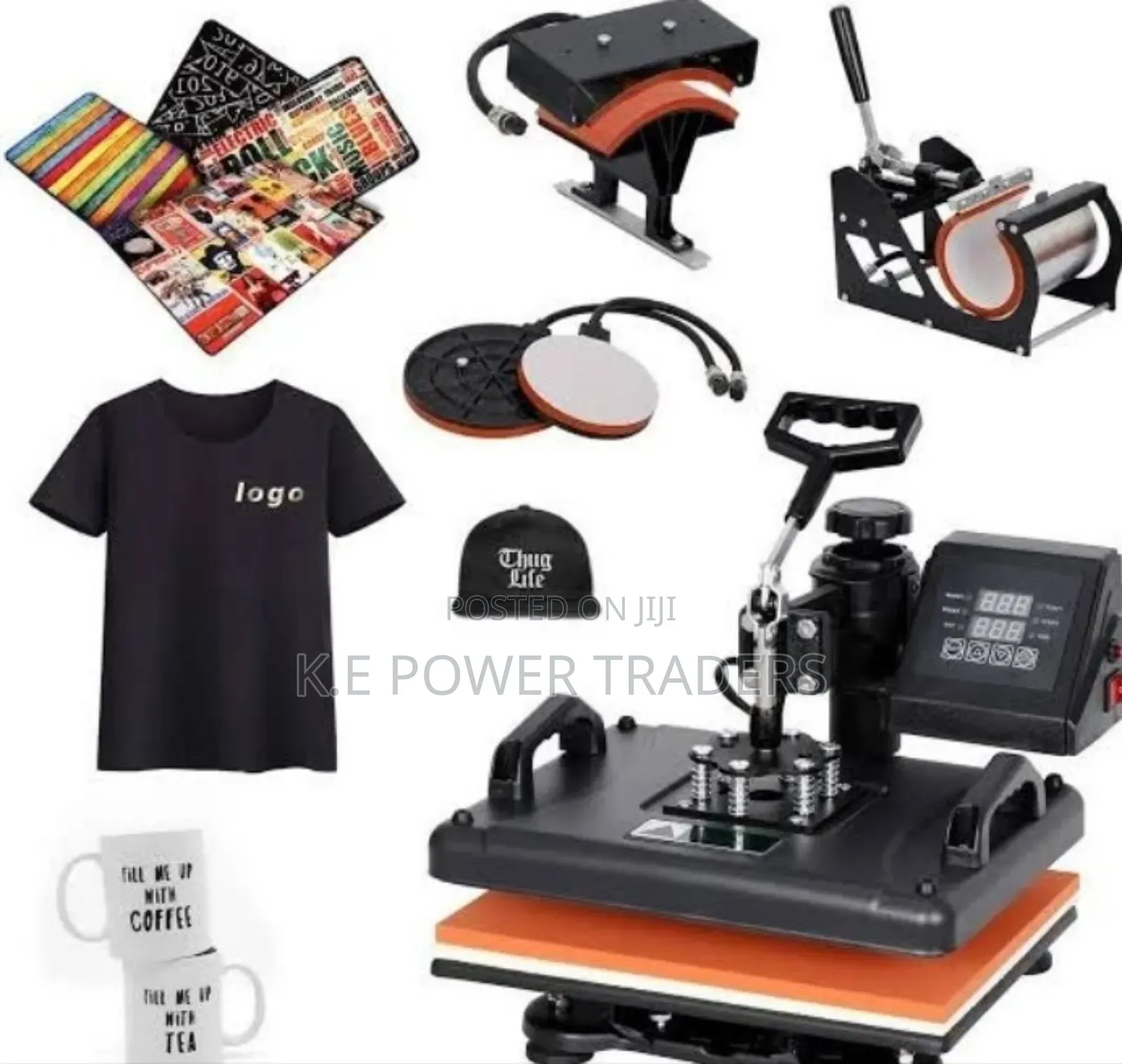 5 In 1 Heat Press