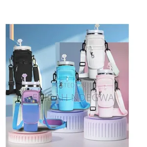 *Cooler Bag Water Bottle Carrier Bag With Phone Pocket