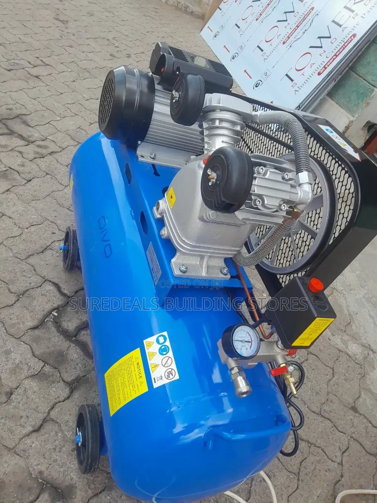 2 Piston Air Compressor Machine