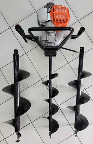 Convenient 3 Bit Earth Auger Petrol Engine Machine