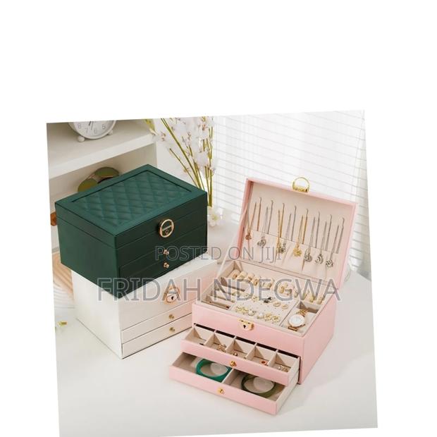 *Multi-Layer Jewelry Storage Box Large Capacity Necklace - main view