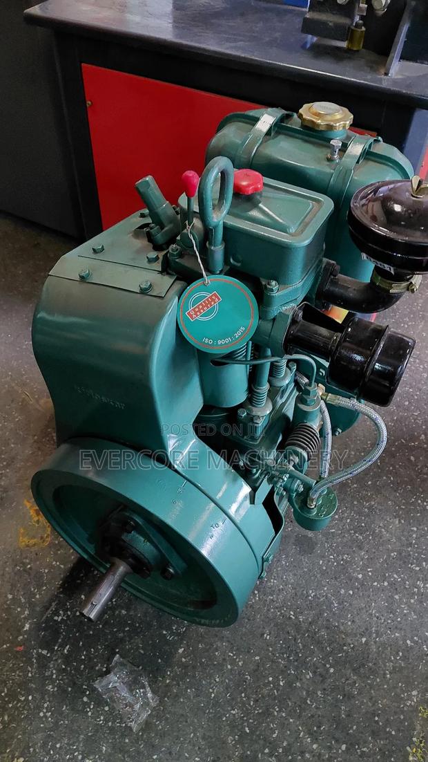 Kirloskar 6.5hp Concrete Mixer Engine Manual Start. - thumbnail 2