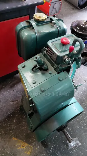 Kirloskar 6.5hp Concrete Mixer Engine Manual Start.