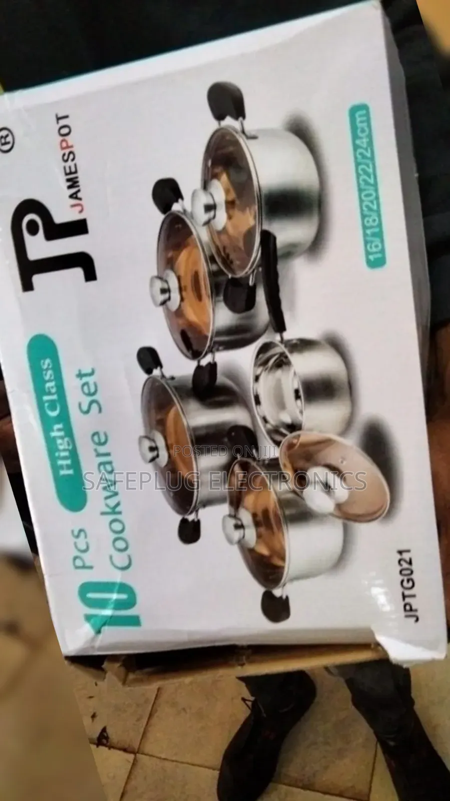 Cookware Jp Stainless 10pc *