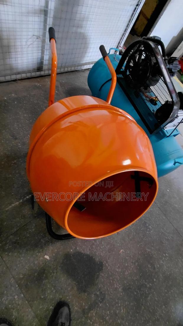 Electric 140l Small Concrete Mixer Single Phase. - thumbnail 4