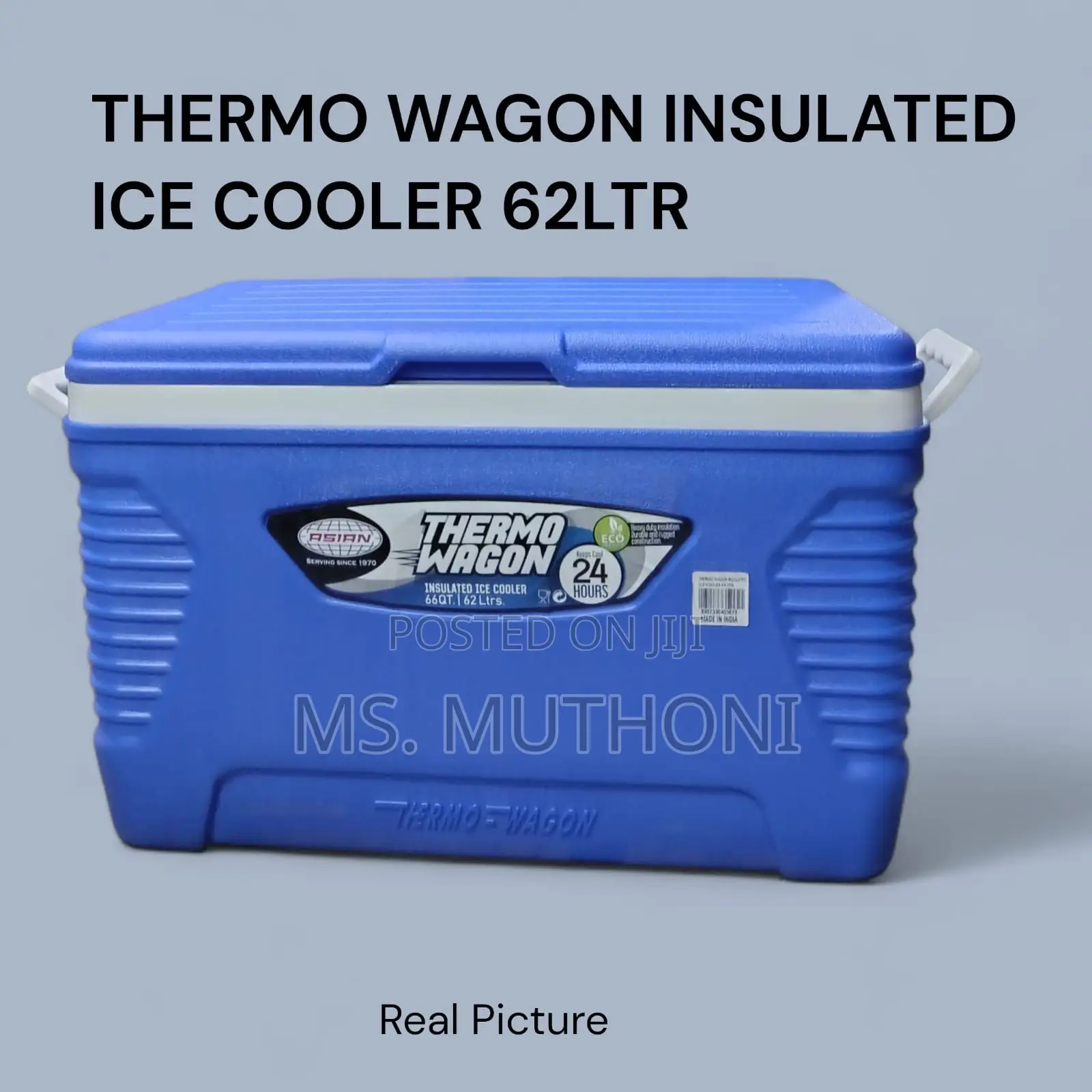 Thermo Wagon Insulated Ice/Cooler Box – 62 Litres