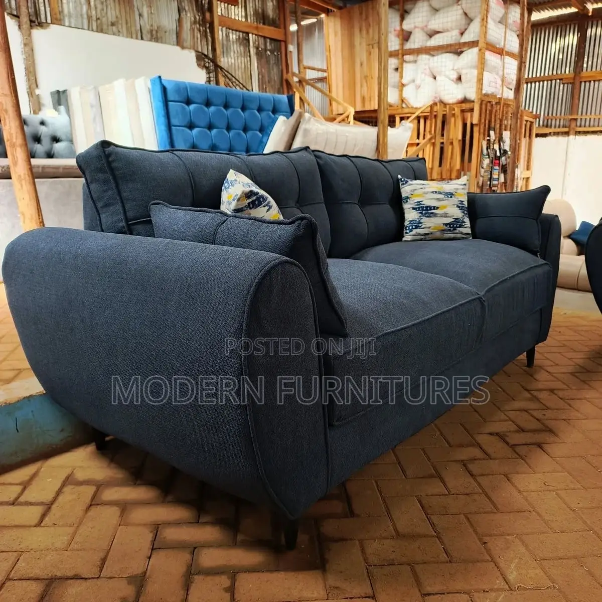 Classic Spring Cushion 3 Seater Sofa/3 Seater Sofa