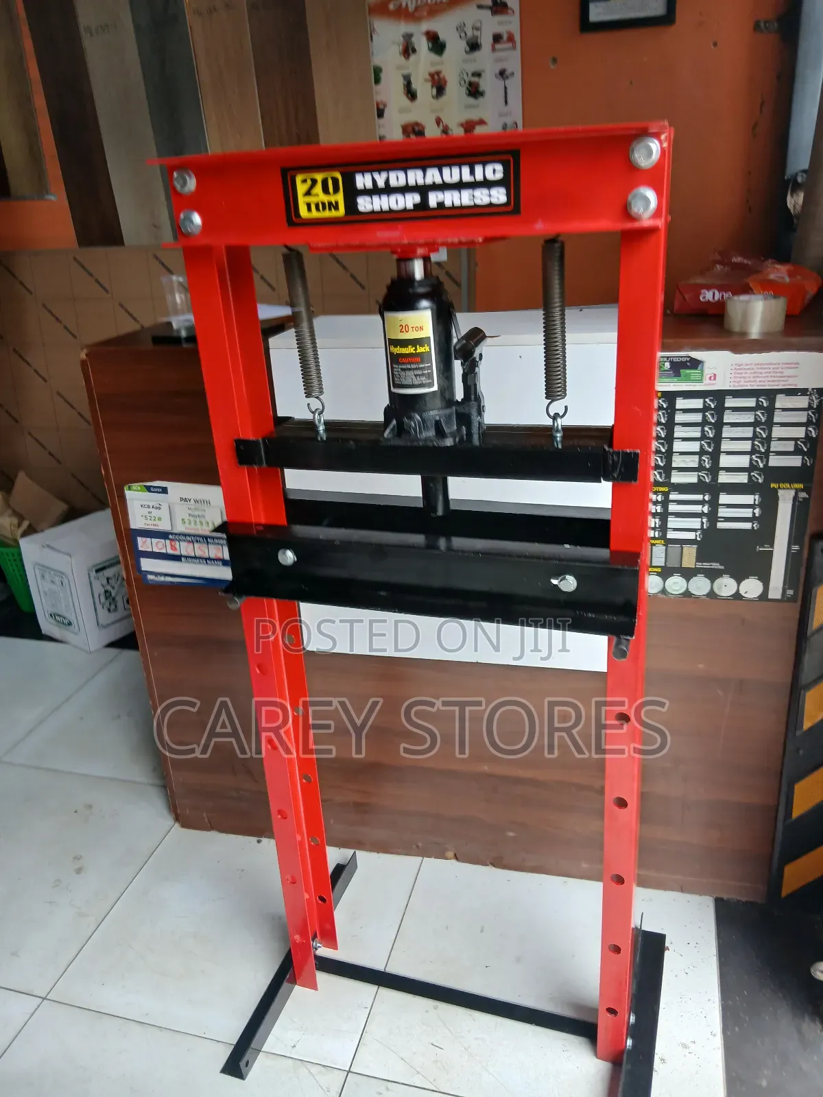 Hydraulic Shop Press 20 Ton