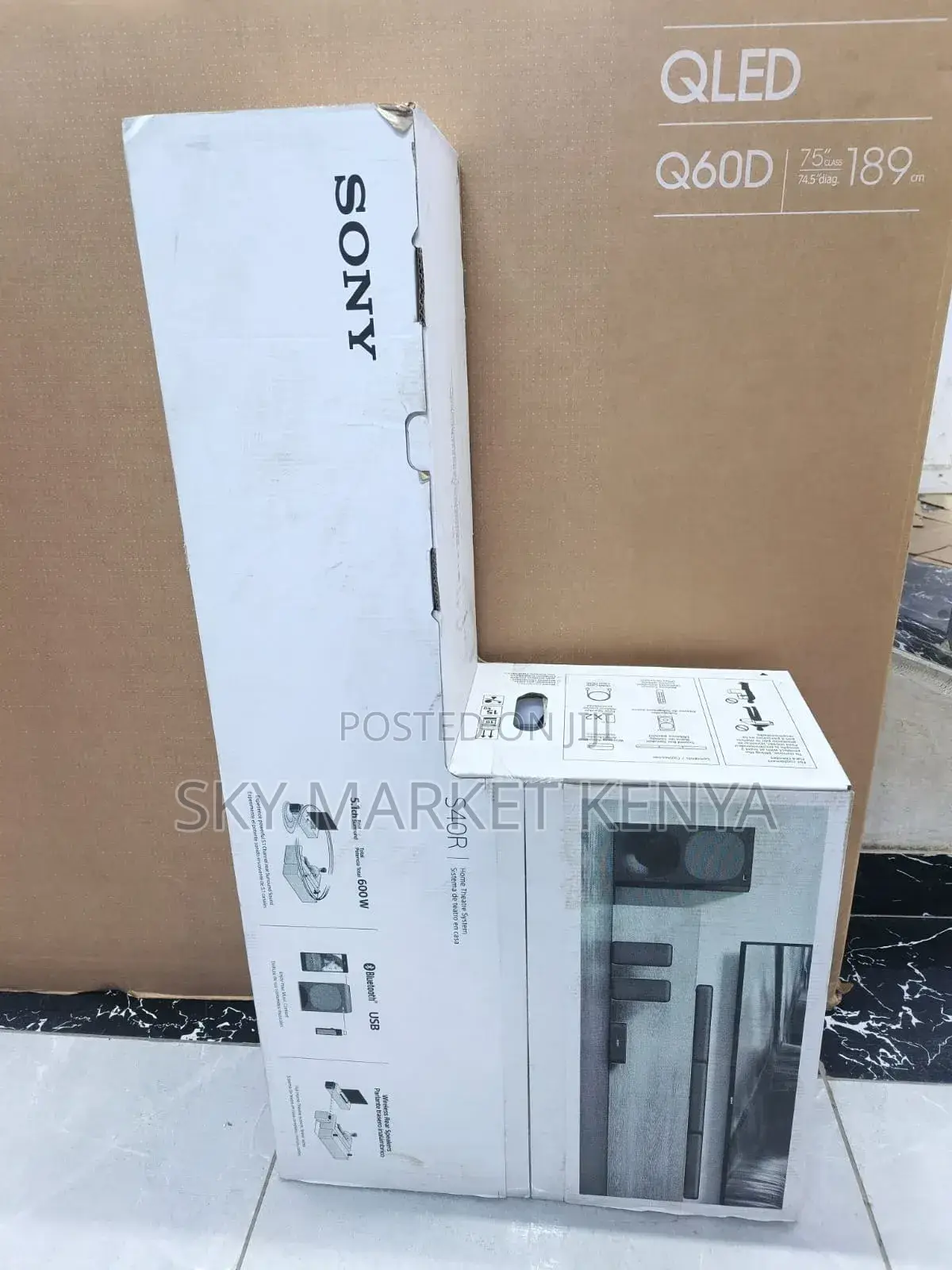 Brand New Sony Sound Bar S40r 5.1 Ch, 600w