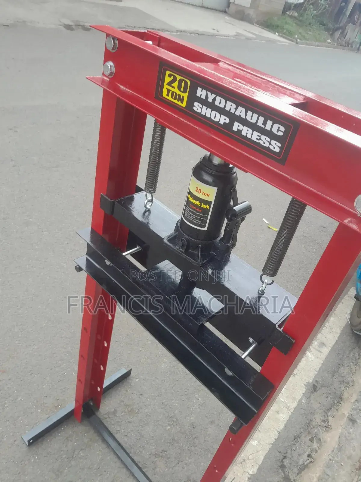 Adjustable Hydraulic Shop Press