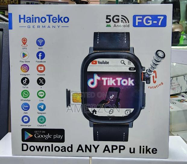 Hainoteko Fg-2 5g Android Smart Watch With 5g Sim Support - thumbnail 2