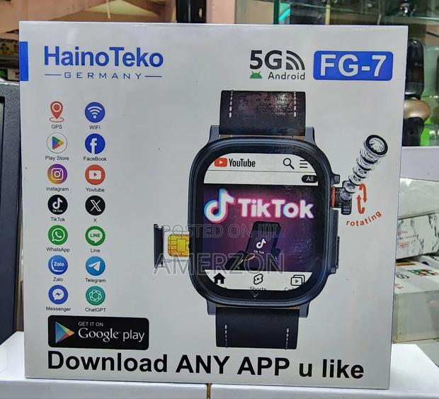 Hainoteko Fg-2 5g Android Smart Watch With 5g Sim Support - thumbnail 3