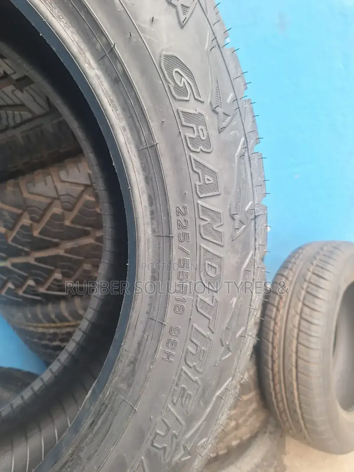 225/55r18 Dunlop Tyres Grandtrek a/T5 All-Terrain