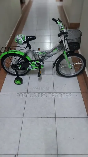 Size 16 Kids Bike With Removable Training Wheels(5-8 Years)