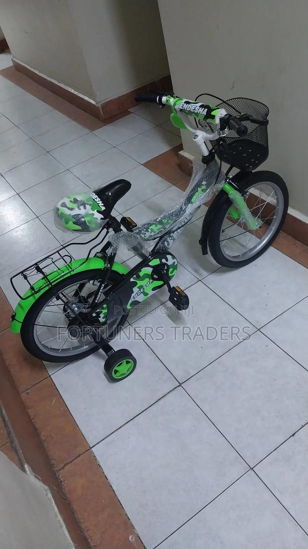Size 16 Kids Bike With Removable Training Wheels