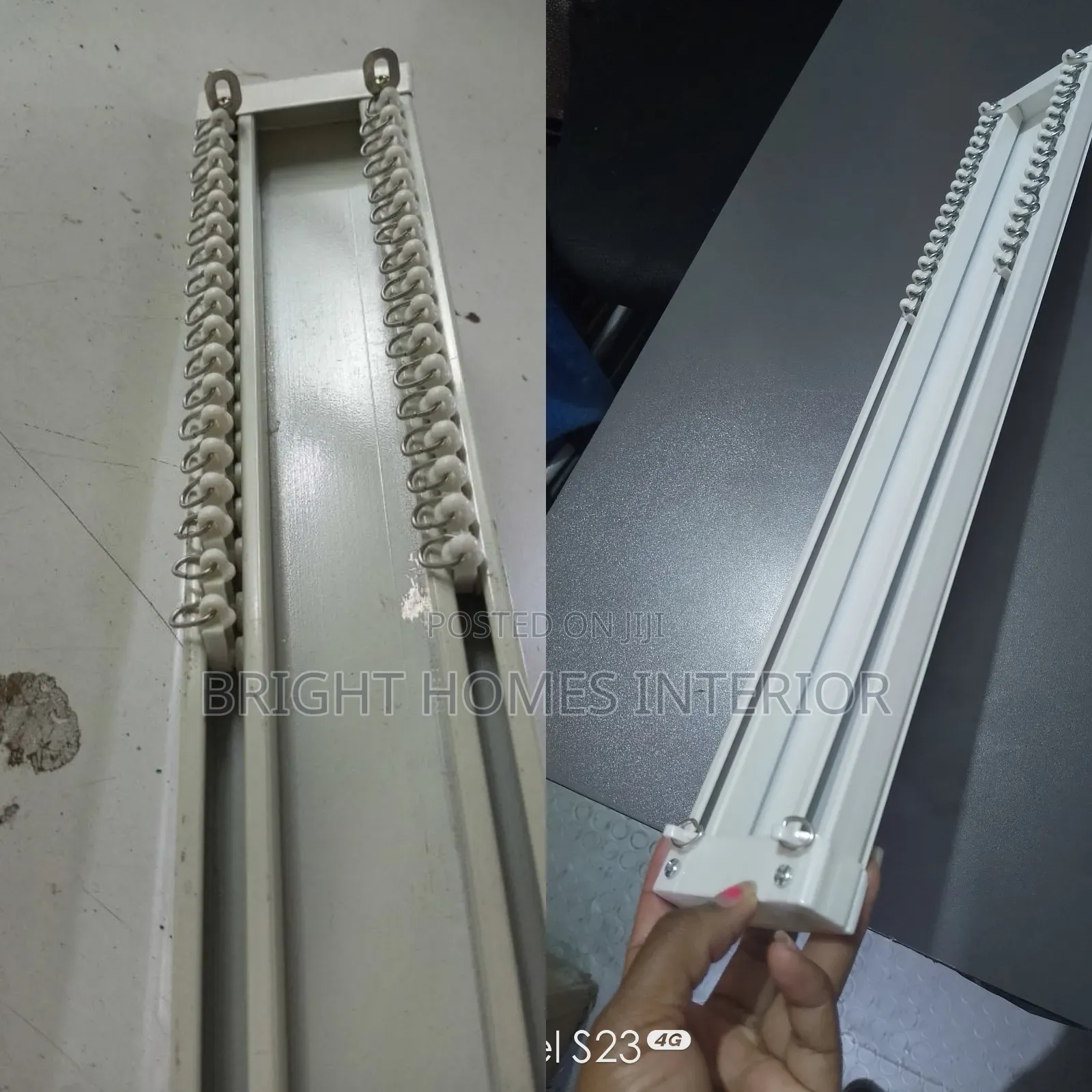 Double Aluminum Curtain Rail Curtain Rail
