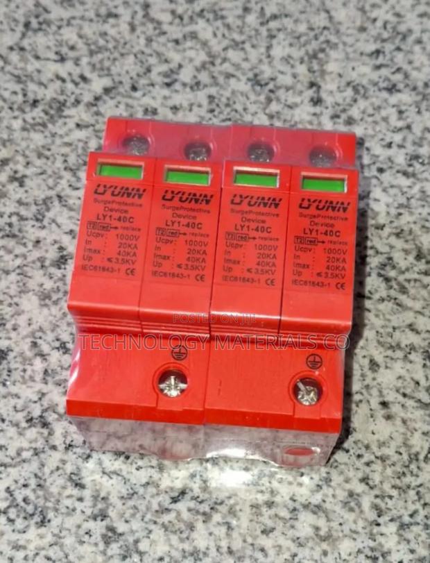 1000 V Dc Surge Protector – For Solar Panels / Dc Systems - main view