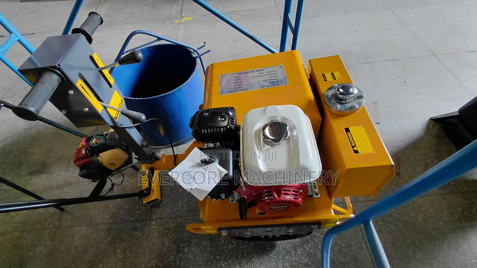 Powerhorse Single Drum Roller A600h 15kn 5.5hp.