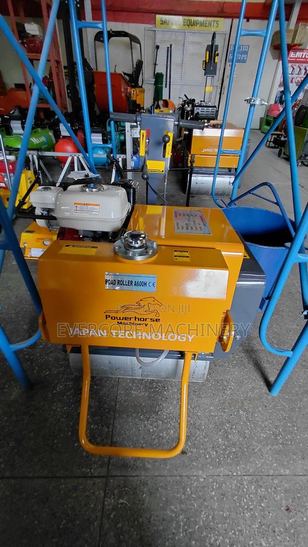 Powerhorse Single Drum Roller A600h 15kn 5.5hp. - thumbnail 2