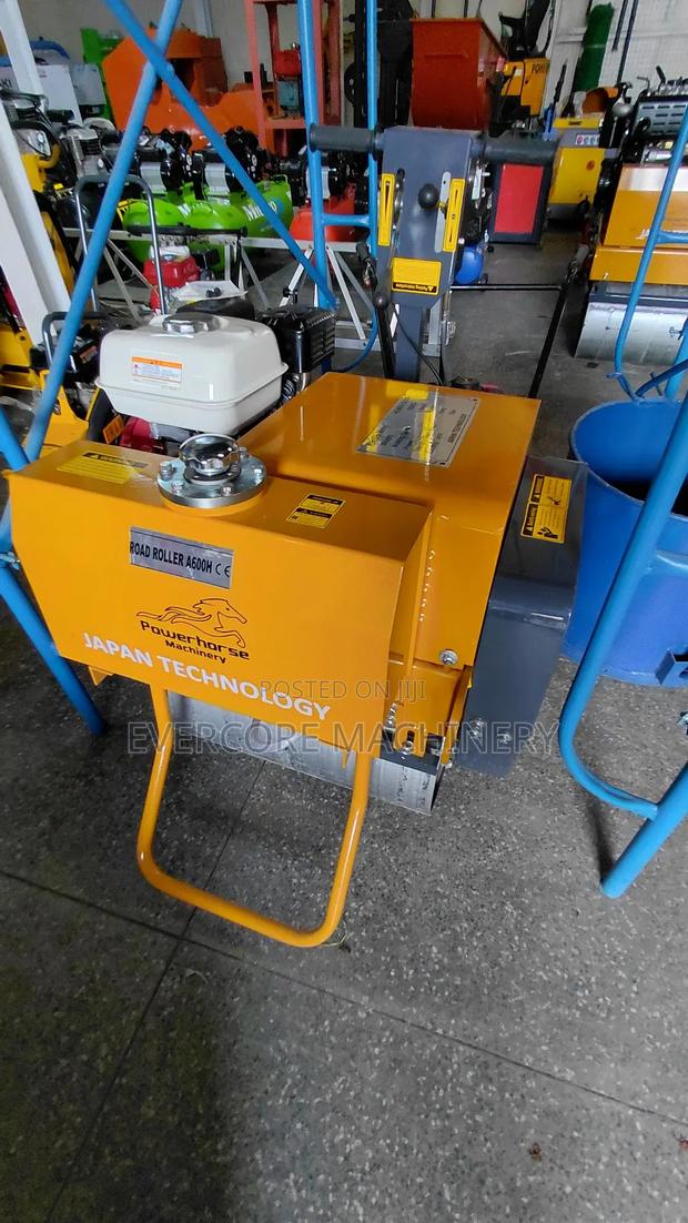 Powerhorse Single Drum Roller A600h 15kn 5.5hp. - thumbnail 4