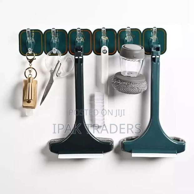6pcs Punchfree Wall Sticker Hooks* - thumbnail 3