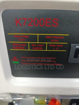 Kicho Japan K7200es 6.8kva Keystart Petrol Generator