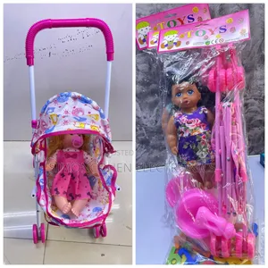 Kids Stroller And Doll