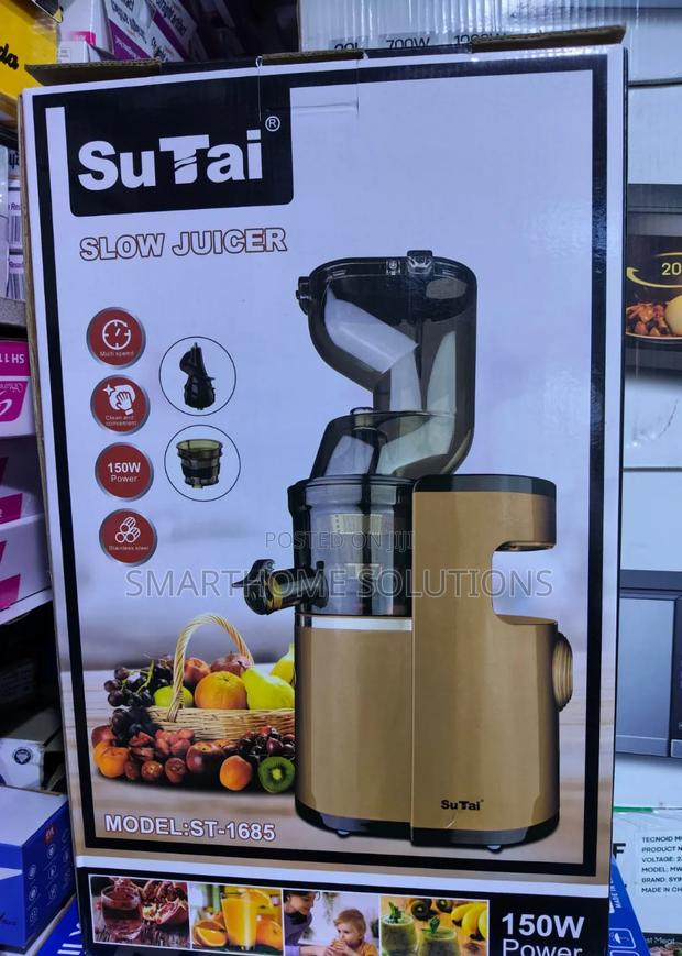 Sutai Slow Juicer Colour Gold - main view