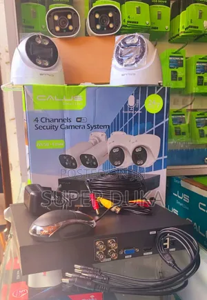 Cctv. Calus Nvs8-4 Smart Live XVR 4 Channel Kit.