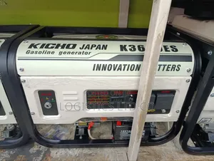 Kicho Japan K3600es 3.7kva Keystart Petrol Generator