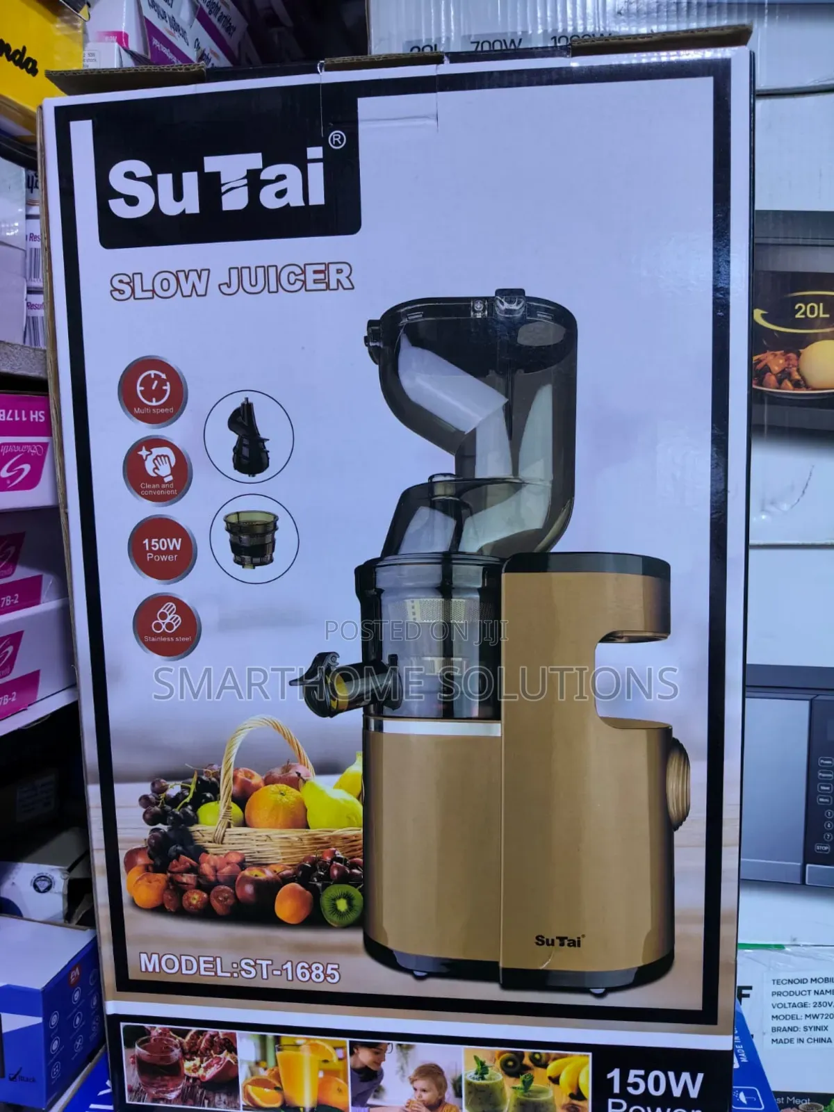 Sutai Slow Juicer Available