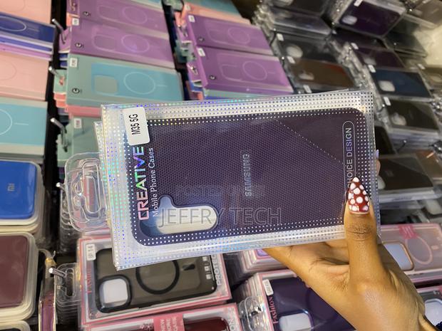 Amesser Galaxy M35 5g Business Style Pu Leather Protective Back Case - main view