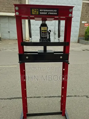 Hydraulic Shop Press Machine - 20 Ton
