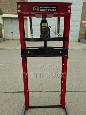 Hydraulic Shop Press Machine - 20 Ton